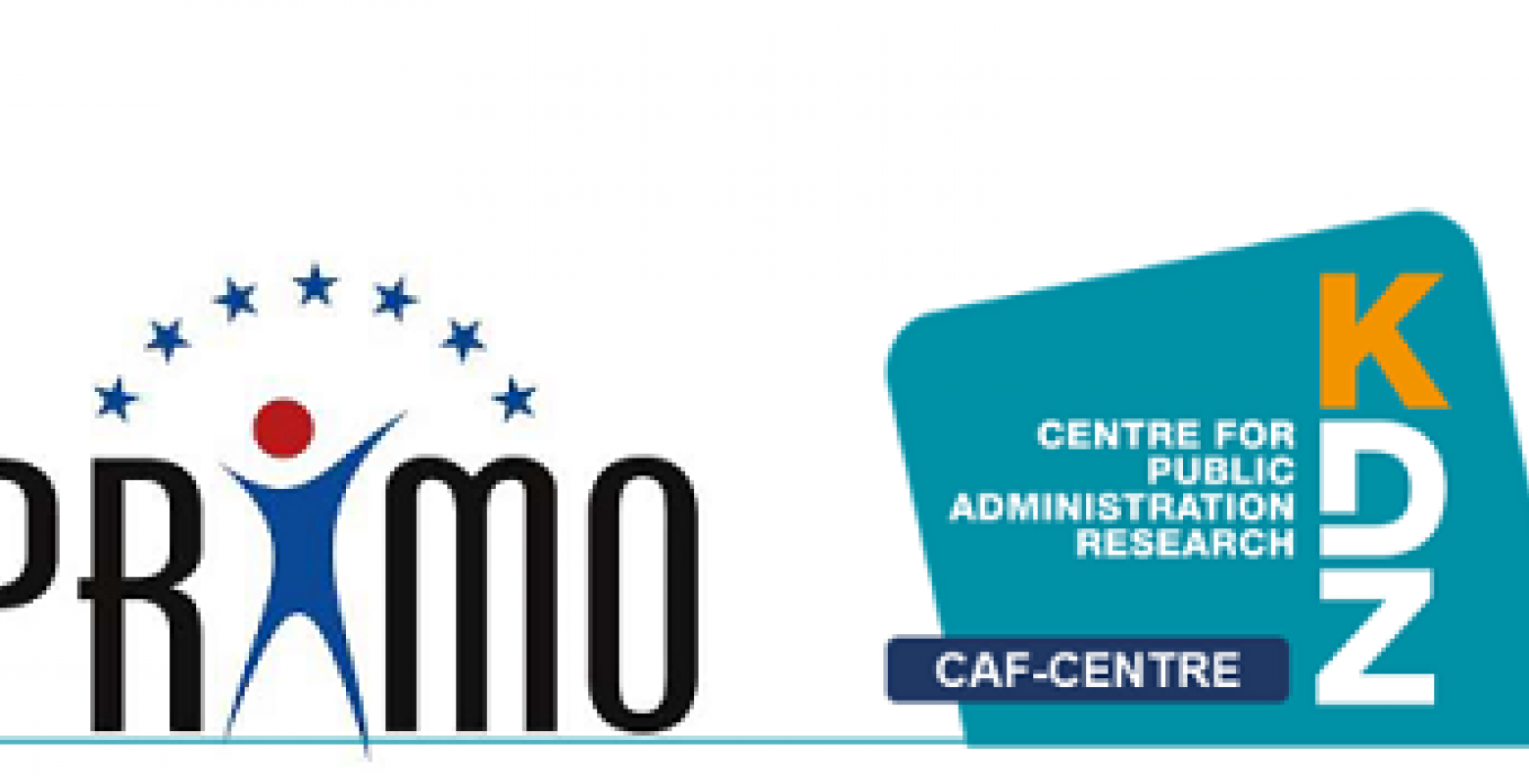 Logo Primo und KDZ CAF Centre