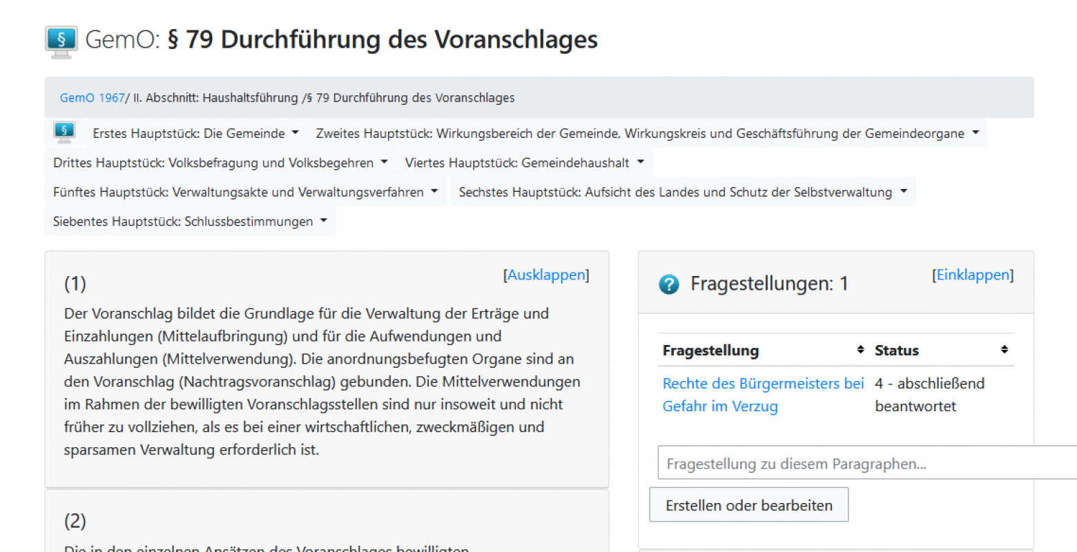 Screenshot Plattform Gemeindeordnung ÖSTB-Steiermark