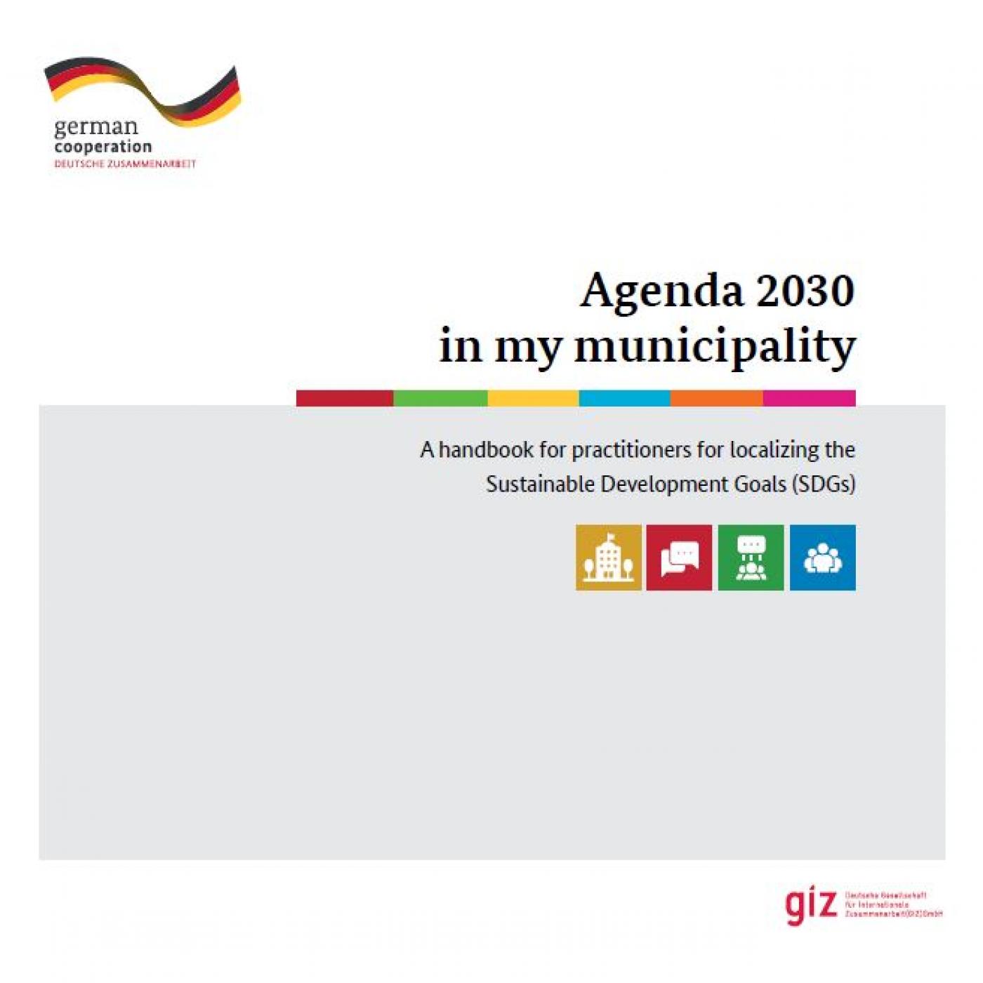 Titelseite Agenda 2030 in my municipality