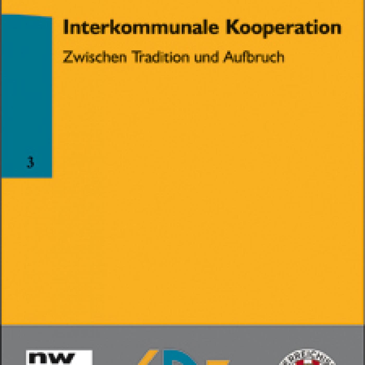 Titelseite Band 3: Interkommunale Kooperation
