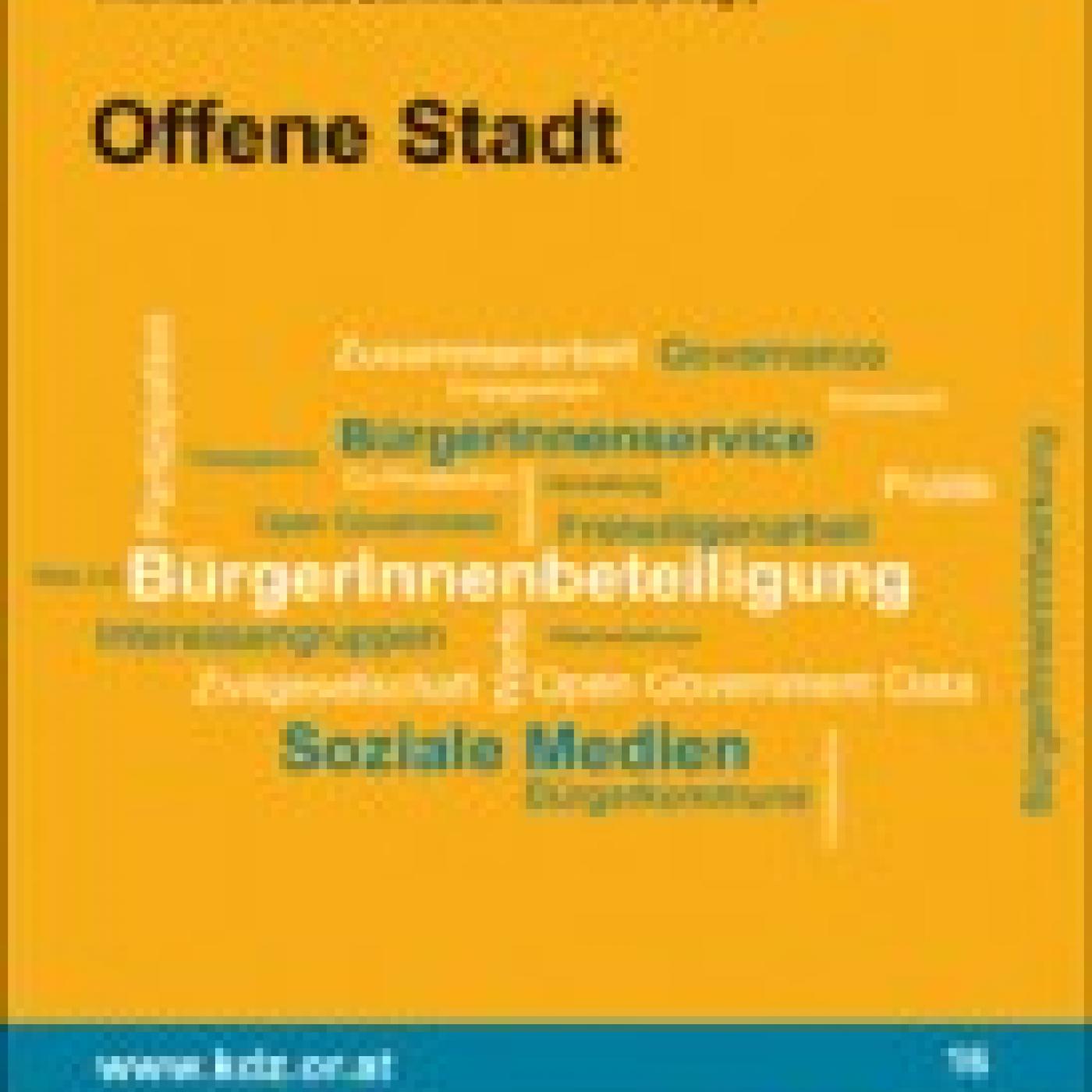 Titelseite Band 16: Offene Stadt